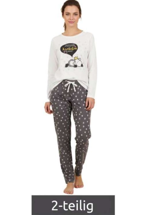 Women's pajamas, size XL, 2-piece sleepsuit made of cotton